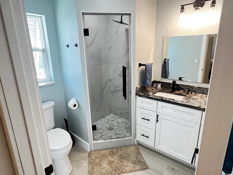 Master bathroom