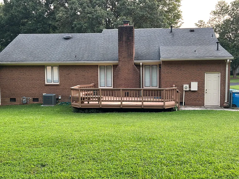 View of back