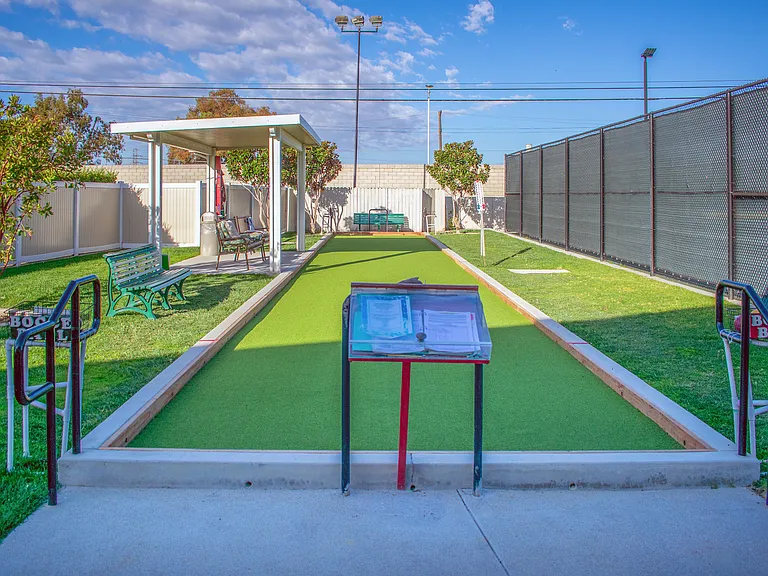 Bocce Ball and Pickle Ball Courts