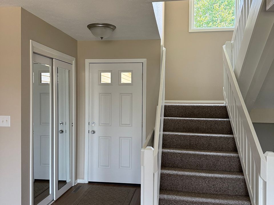 Inside front entry