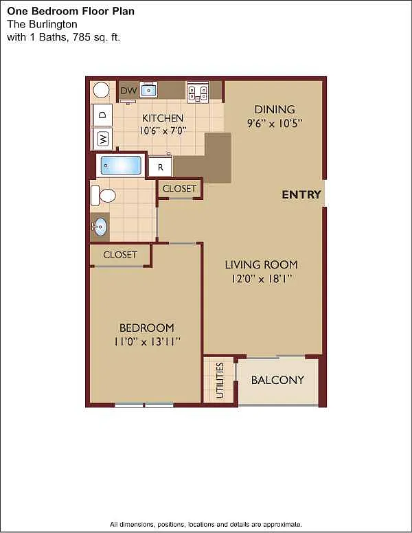 Floor plan $3.66/sq.ft. - The Burlington
