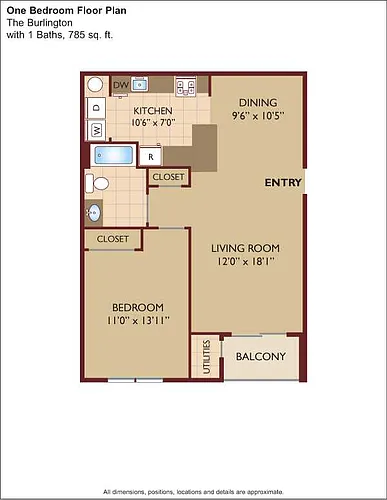 Floor plan $3.75/sq.ft. - The Burlington