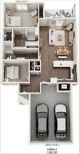 Floor plan Lisbon 1