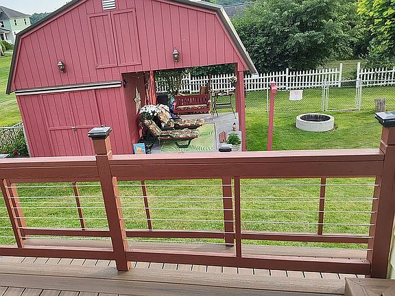 Storage Shed w/Covered Patio