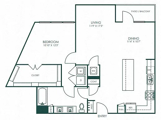 Floor plan A10