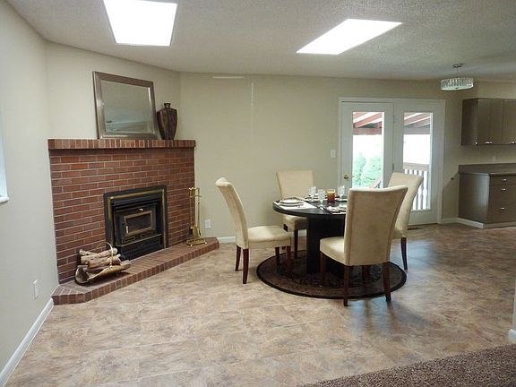 Wood Burning Fireplace