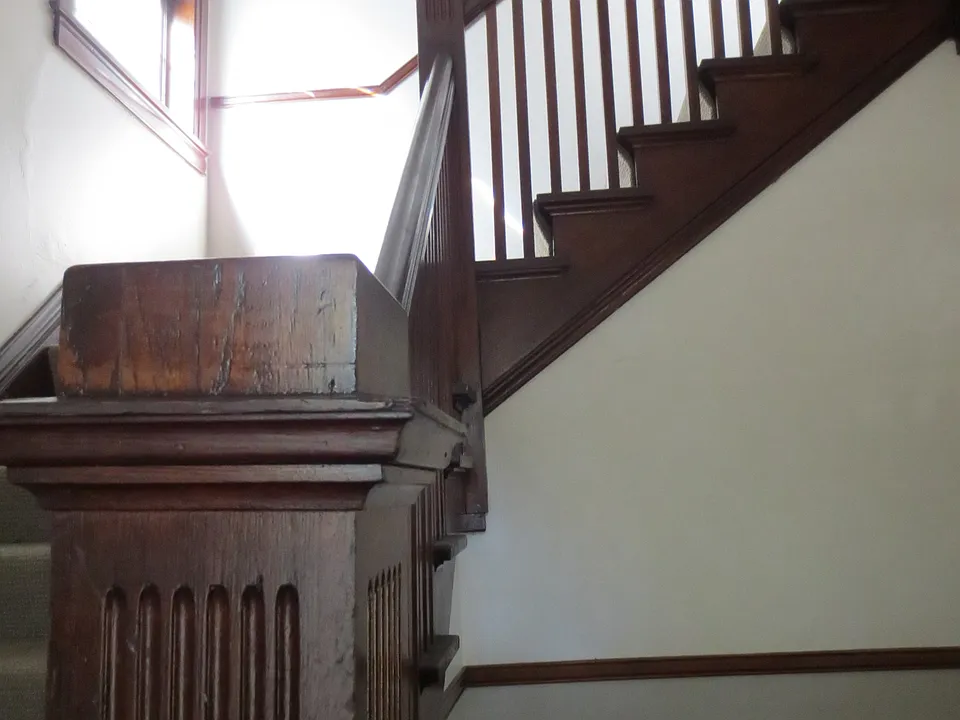 Stairway to 2nd floor apartment 2