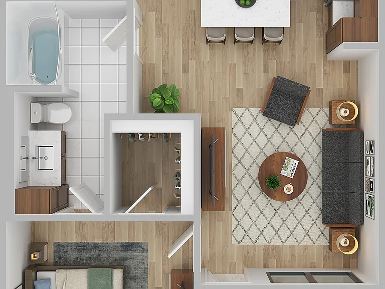 1 Bedroom | 1 Bath | 782 SF 1 Bedroom | 1 Bath | 782 SF