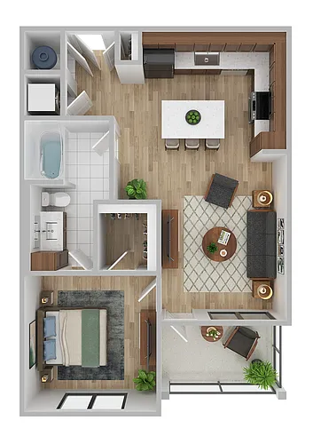Floor plan A1