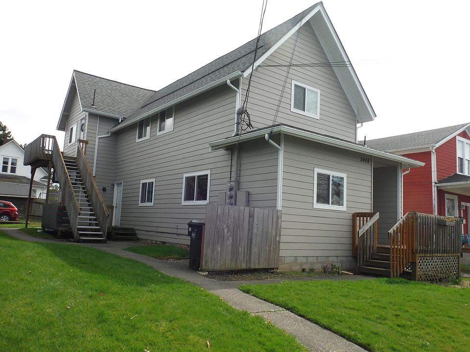 Street view. Unit 3 up the stairs.