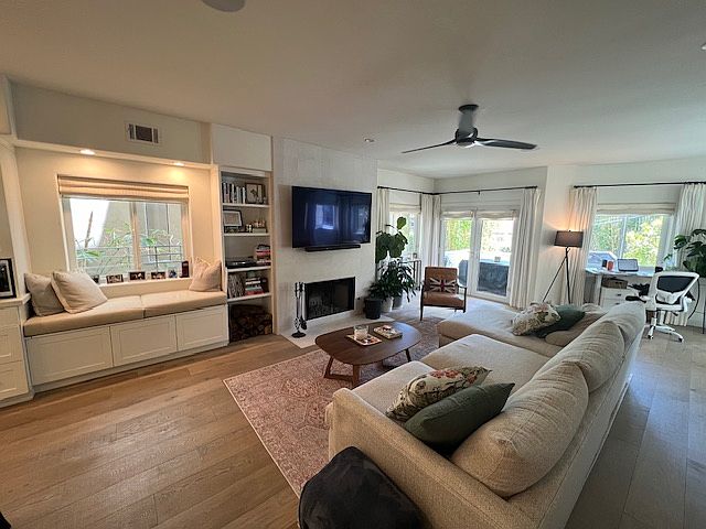 Great room toward front of building