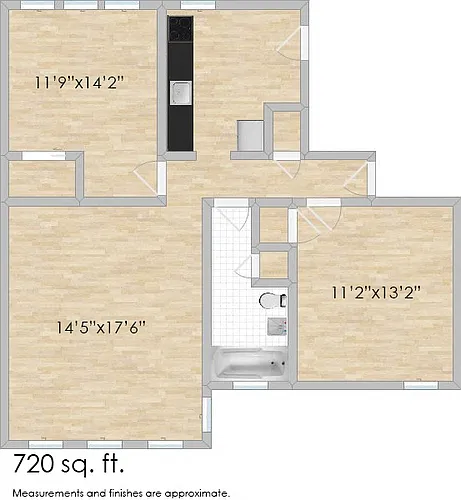 Floor plan 1038 Randolph