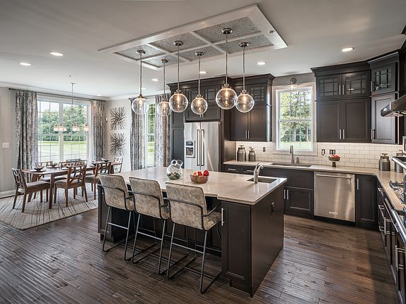 Spacious Kitchen With Adjacent Casual Dining Area