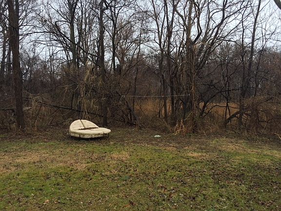Very large backyard.