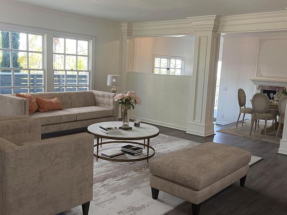 Living Room Virtually Staged