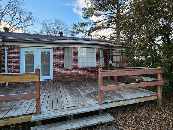 Back deck.