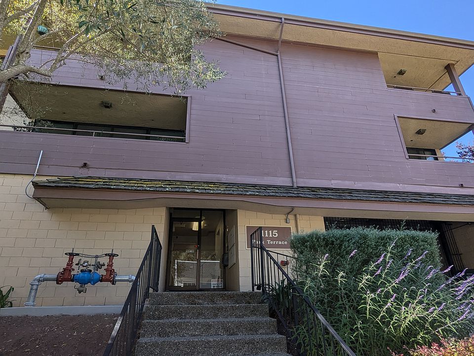 Front of the condo building