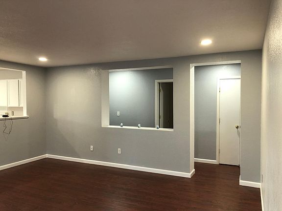 living room and hallway