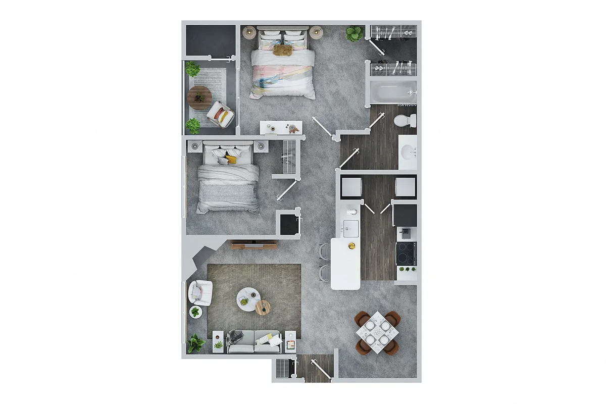 Floor plan Munson West