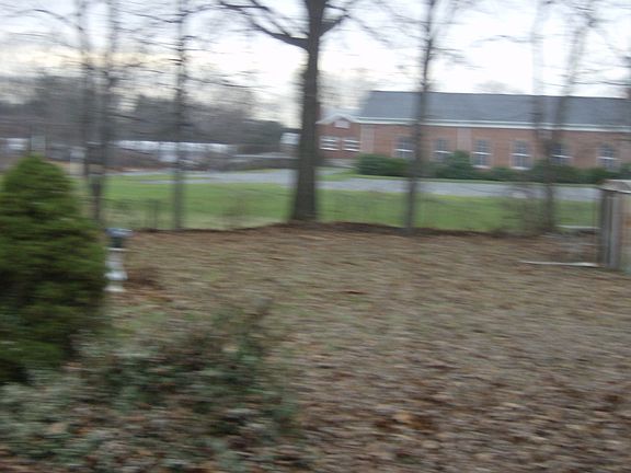 rear view facing away from yard