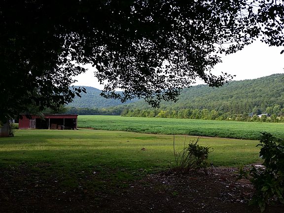 view from back yard