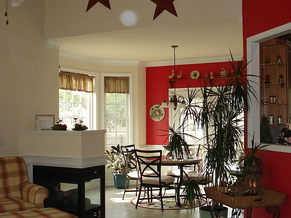 Vaulted Ceiling in Living Room