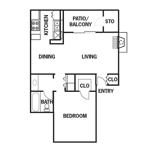 Floor plan B