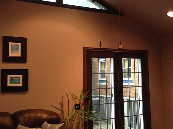 vaulted ceilings / deck