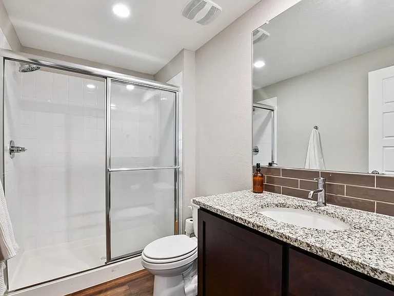Basement bathroom
