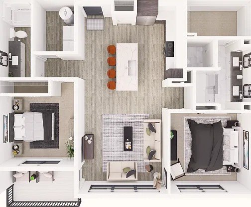 Floorplan C 1121 sqft Floorplan C 1121 sqft