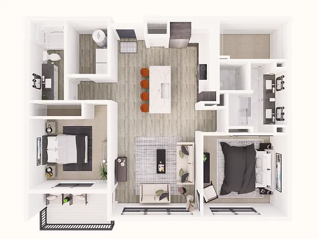 Floor plan C21