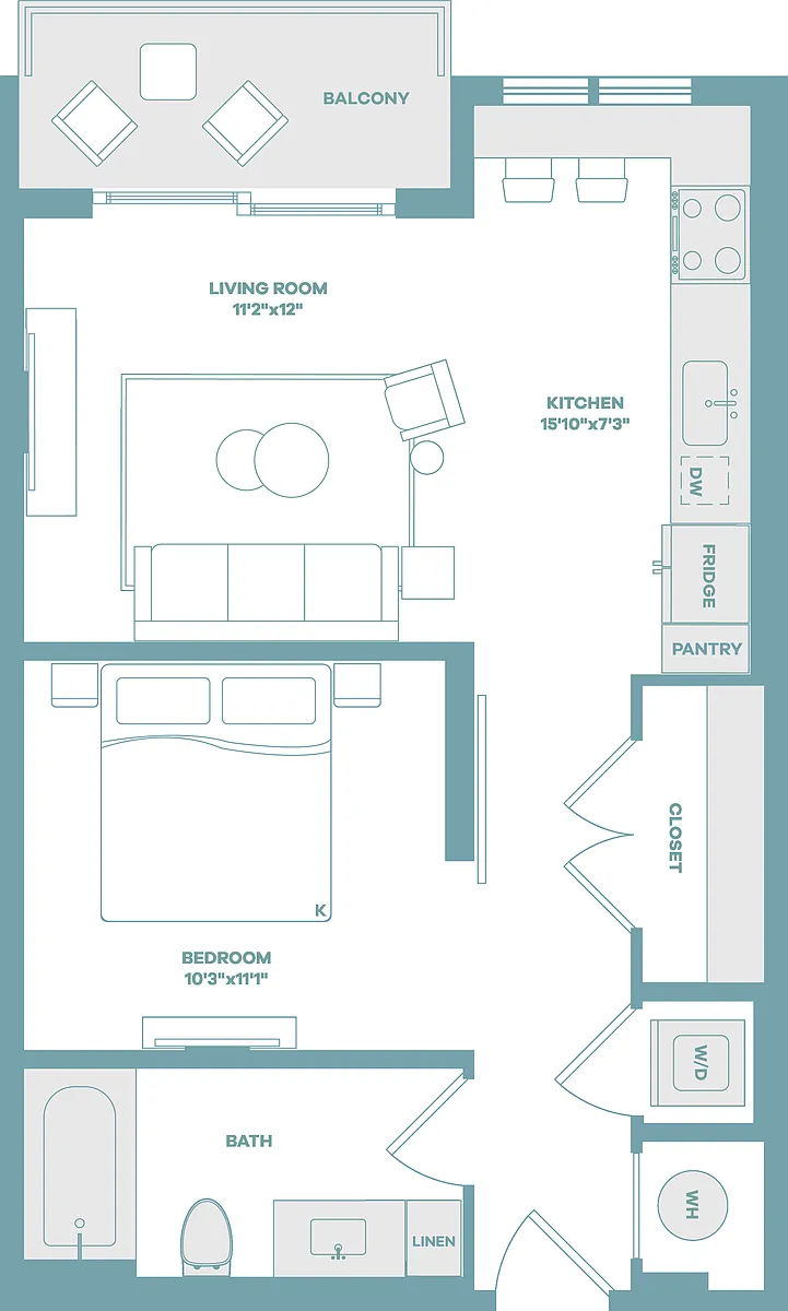 Floor plan A01