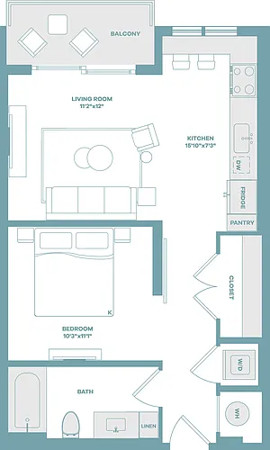 Floor plan A01