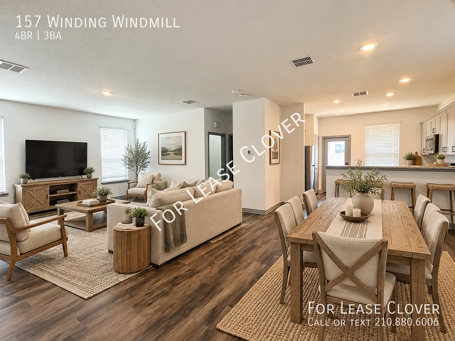 Like New 4 Bedroom Home with Owner Paid Lawn Care in Corley Farms — Photo 4