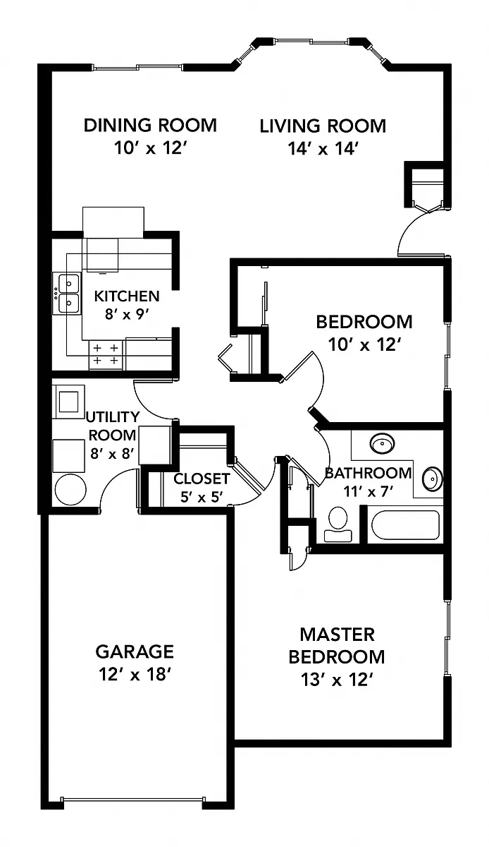 Floor plan Riverwood