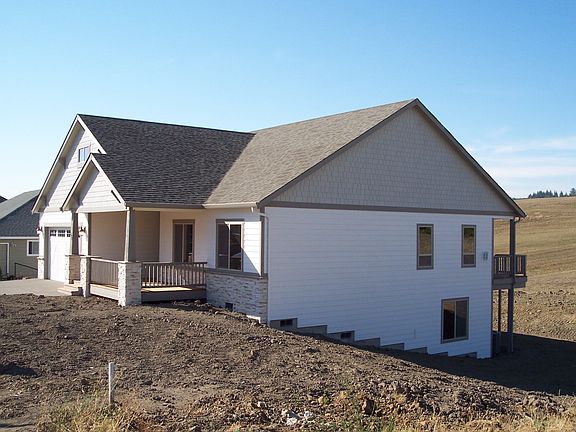 Patio off of family room, and backyard view