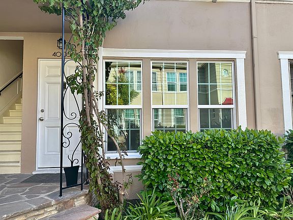 Front of apartment