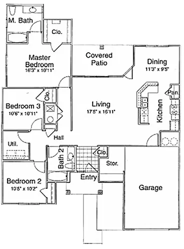 Floor plan 3X2