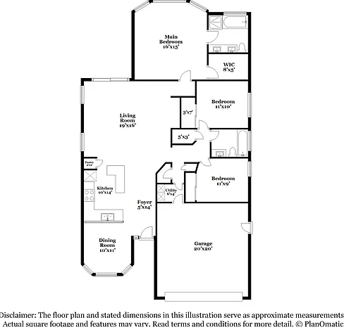 3 bed, 2.0 bath, 1521 sqft, $2,000 — Photo 2