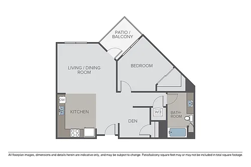 Floor plan Gingko + Den