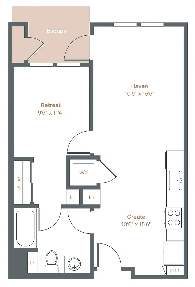 Floor plan A2