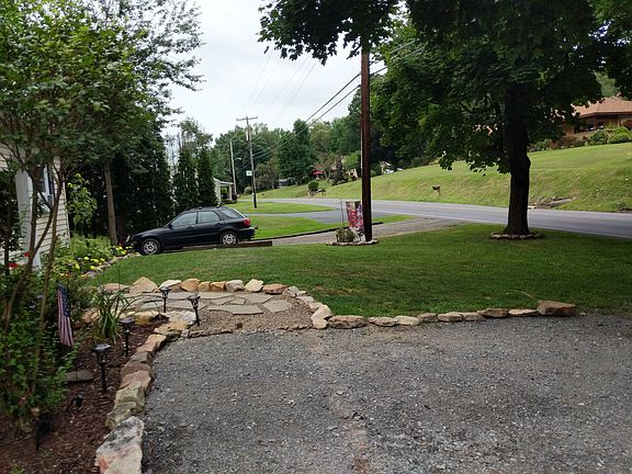 View from driveway