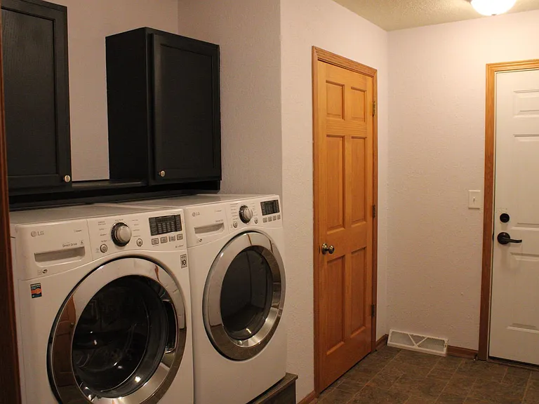 LG front load washer and dryer