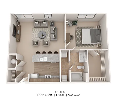Floor plan Dakota