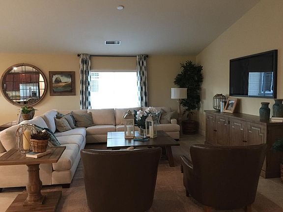 Living Room [model home photos - same floor plan as rental]