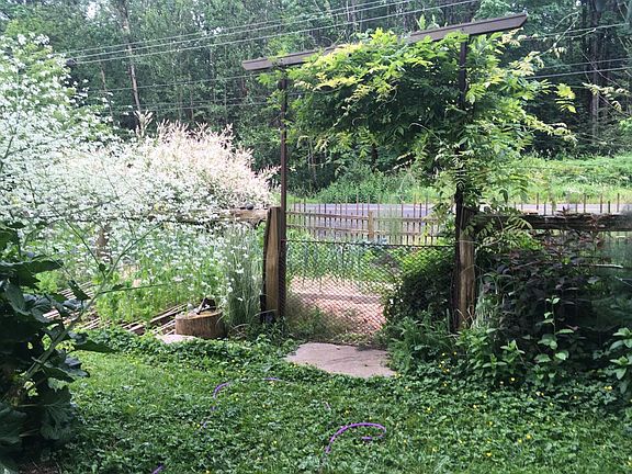 entrance to vegetable gardens