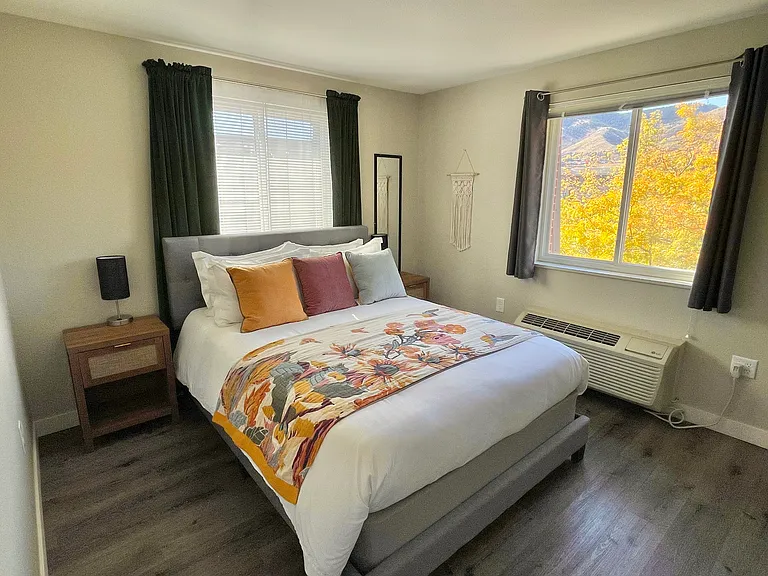 Furnished model unit.