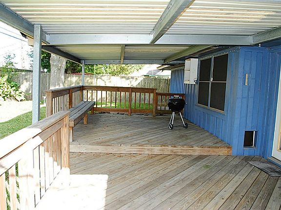 Check out this awesome covered back patio which is perfect for outdoor entertaining.