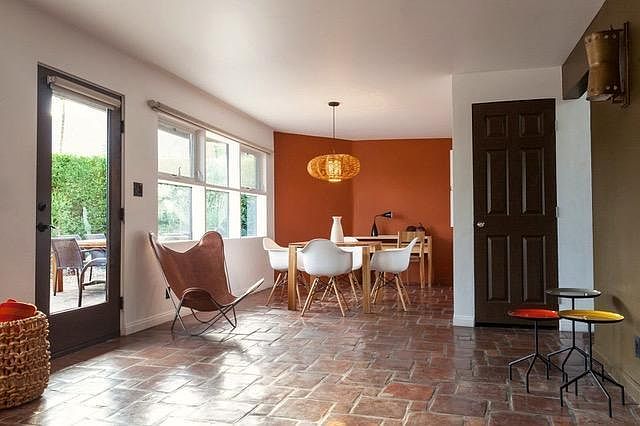 Unit 5 - view to dining room from living room.