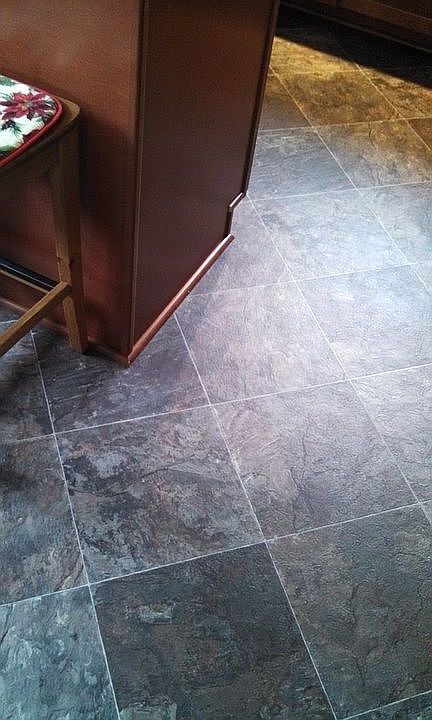 New kitchen flooring